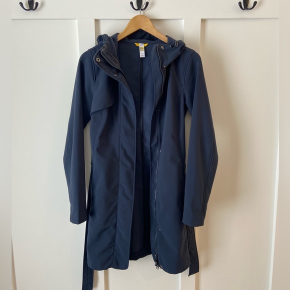 Lole Navy Hooded Rain Jacket - Picture 3 of 9